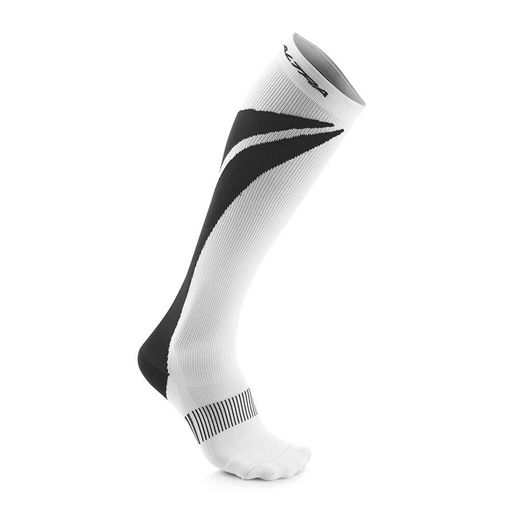NEW ALTRA men's maximum 1.0 light anatomical compression socks in white/black